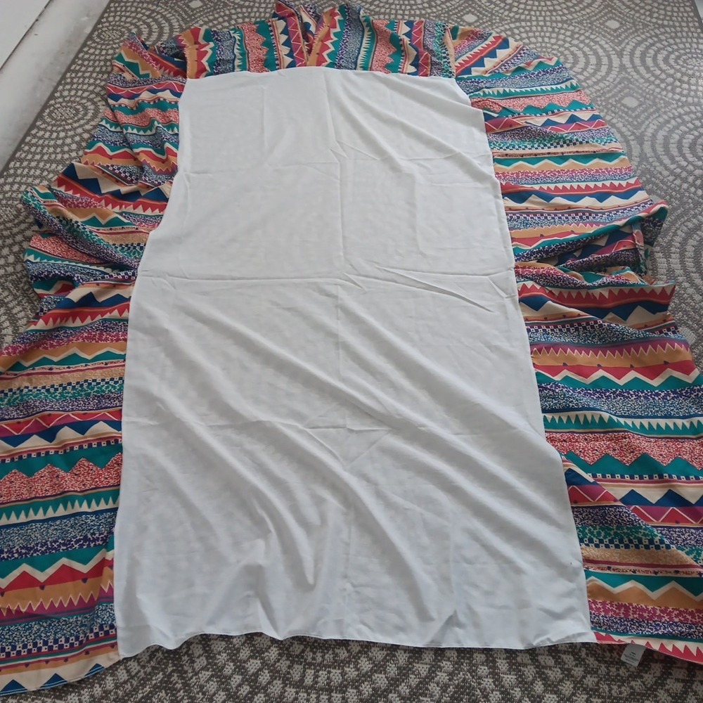 Vintage 1980's Collier Campbell Twin Southwestern Comforter Set 4 Reversible - Picture 6 of 9